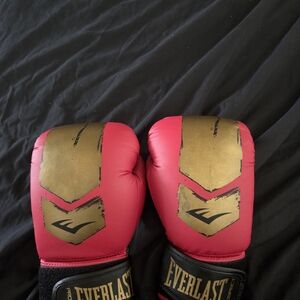Everlast Pink and Gold Boxing Gloves